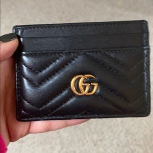 Gucci Marmont card case- AUTHENTIC